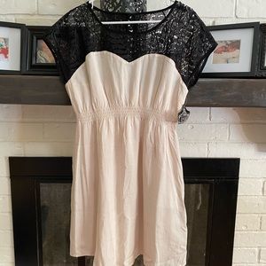 Black & Cream Dress
